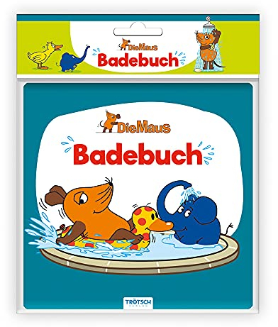 Trötsch Die Maus Badebuch: Entdeckerbuch Beschäftigungsbuch Spielbuch Bilderbuch (Badebücher)