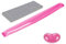 ABRONDA Gel Keyboard & Mouse Wrist Rest Set - Ergonomic Pink Silicone Gel Pad Set for Office & Gaming - Comfortable Pain Relief