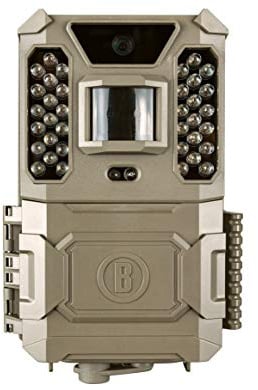 Bushnell Prime Low Glow Trail Camera - 24MP Image Quality, 1080p HD Video, Advanced Sensor Technology for Clear Nighttime Captures, Brown