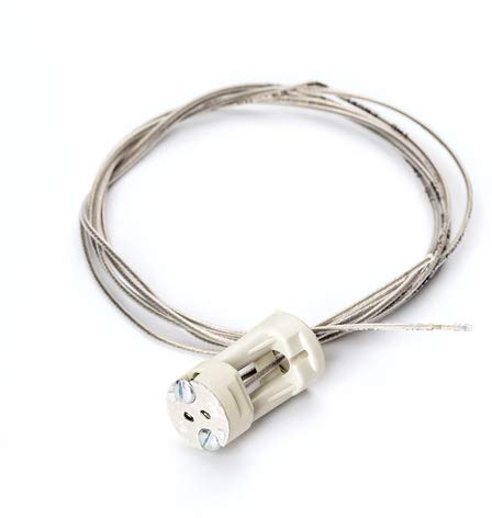 Fassung G4 - G,35 MR16 GU4 Für LED und Halogenleuchtmittel 12V mit Kabel und Fassungshalter