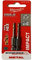 Milwaukee Shockwave Metal Drill Bit HSS-G Red Hex Titanium 1/4 Inch 3.2 x 66.5 mm Pack of 2