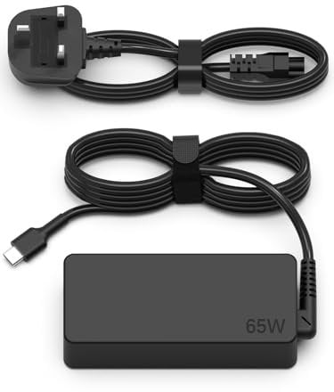 MJXYXCDH 65W USB-C Laptop Charger,20V 3.25A Universal Type C Power Adapter for Lenovo HP Acer Asus Chromebook Huawei Samsung Mac Book Pro/Air and more Type C Laptop Charger