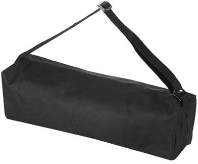 PATIKIL Estuche de Transporte para Trípode de 13.78x3.54x3.54, 1 Pieza de Bolsa Acolchada de Nylon con Asas para Soportes de Luz, Trípodes y Accesorios de Fotografía, Negro
