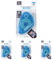EXACOMPTA - Réf. 12996E - 1 Dérouleur d'adhésif double-face permanent pour photos - Longueur : 13 m - dérouleur de couleur turquoise - Adhésif permanent prédécoupé (Lot de 4)