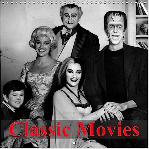 Classic Movies (Wall Calendar 2025 12 × 12 Inch) CALVENDO 12 Month Wall Calendar