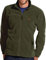 Baddery Fleecejacke Herren - Hirsch Jägerjacke - Jagdjacke Männer - Geschenk für Jäger - Kleidung Jagd Zubehör (Fleecejacke Army M)