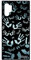 utaupia Coque pour Samsung Galaxy Note 10+ Plus Silicone Empreinte Main Gris Petites imprimé Peinture Pas Cher Souple Telephone Smartphone
