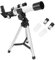Teleskop 40mm Öffnung, Tragbares Astronomisches Refraktorteleskop mit 400 mm Brennweite, Astronomischer Refraktor Professionelles Teleskop, Teleskop für Erwachsene Kinder Anfänger