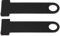 Bnineteenteam Motorcycle Helmet Lock, Universal Motorcycle Helmet D Ring Lock Stainless Steel Helmet Strap Lock(Black) other other