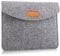 VOANZO 13-13,3 Zoll Laptop Sleeve Bag Filz Laptoptasche mit extra Aufbewahrungstasche Ultra Light Slim Notebook Computer Tablet Case Cover Aktentasche Grau
