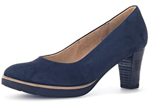 Gabor Damen Klassische Pumps, Frauen Absatzschuhe,Moderate Mehrweite (G),Office,elegant,high Heels,Heels,Dark-Blue (S.s/c),40.5 EU / 7 UK, Blau Dark Blue