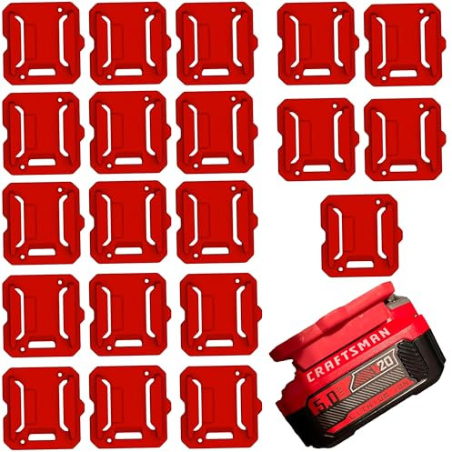Swiona CF Battery Holder CF Battery Holder (CF Battery Holder-20-Red)