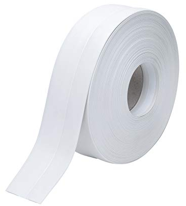 Weichsockelleiste aus PVC - 32x23mm - selbstklebend - 25m Rolle - Weiß