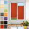 Plisart Premium Plissee Klemmfix Ohne Bohren, Rot 35x100cm, Sonnenschutz, Lichtdurchlässig, Easyfix Rollo Plissees für Fenster, Faltrollo, Jalousie zum Klemmen, Plisseerollo