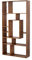 Riess Ambiente Massives Bücherregal CUBUS Sheesham 180cm einzigartige Maserung Regal Holzregal