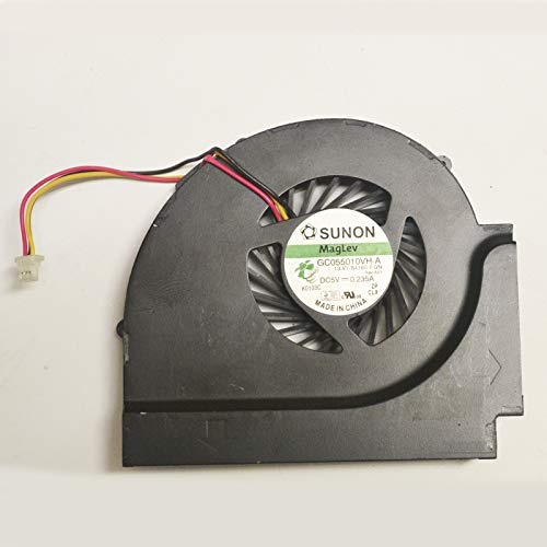 Bucom CPU Fan Lüfter für Lenovo Thinkpad T510 T510i W510 (diskrete) GC055010VH-A Cooler Ventilator 4 Pin