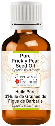 Greenwood Essential Puro Olio di Fico d’India (Opuntia ficus-indica) Grado Terapeutico Naturale 30ml (1 oz)