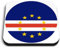 1 x Square MDF Fridge Magnet - Cape Verde Africa Praia Flag 9131