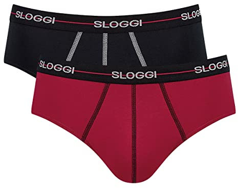 sloggi Uomo Start Midi C2P Box, Blue - Dark Combination, 7