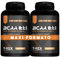 T-Rex Integratori BCAA Integratore alimentare di aminoacidi ramificati con Vitamina B1, B6 ed E | Post Workout Recupero Muscolare (BCAA 8:1:1, 300 Unità (Confezione da 2))
