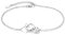 Candyfancy Herz Armband für Damen Silber 925 Herz Silberarmband Verstellbare Armbänder Armkette Geschenke für Frauen Mädchen Freundin Mama