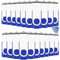 Cle USB 8GB, EASTBULL Clé USB 2.0 Flash Drive Clef USB Pivotant Stockage Disque Mémoire Stick Pendrive avec 20 Cordes (8GB*20PCS Bleu)