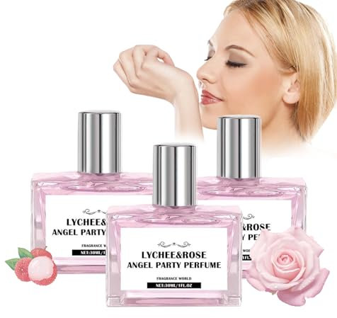 Eau De Parfum Femme - Le Monde Gourmand Angel Soirée, Parfum Pheromone Pour Femme, Long-Lasting Fragrant Perfume For Women With Rose And Lychee (3PC)