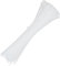 EMTSEB 200 Pack of White Cable Ties, 200mm x 4.8mm Heavy Duty Self Locking Nylon Zip Ties for Home Office Garage and Workshop