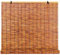 CLOYAO Bambus Rollo Aussenbereich Retro Raffrollo Outdoor Bambusrollo Wetterfest Bambus Rollos Breite 40-180 cm Breit Natürliches Schilf Vorhänge Nach Maß Sichtschutz Jalousien Mit Lifter