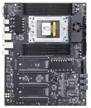 H12D 8D Motherboard Set with BMC Module Support IPMI EPYC 7002 7003 Series CPU 8 Memory Dual 2.5G(EPYC 7552,32G 2133MHZ X8_MOTHERBOARDS)