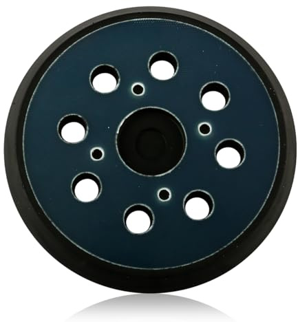 Lotsdonxia 5 Inch 8 Hole Hook and Loop Sander Pad Replacement, Random Orbital Sanding Pad for Polishing & Buffing with Efficient Dust Collection