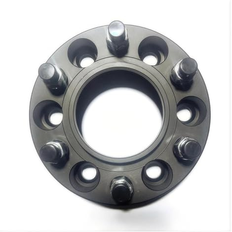Entretoise de roue de voiture Adaptateurs de roue de 25mm, 2 pièces, entretoises PCD 6x139.7 CB 67.1mm, goujons de cosse M12x1,5