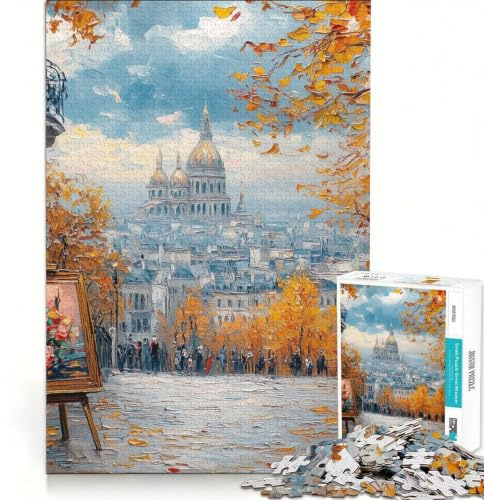 1000-teiliges Puzzle für Erwachsene Malen im August Kreatives Spiel für Zuhause Schönes Design 38x26cm