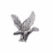 Patch Nation Goldener Adler zu Jagen Badge Pin Pins Anstecker Cosplay Brosche (Silber)