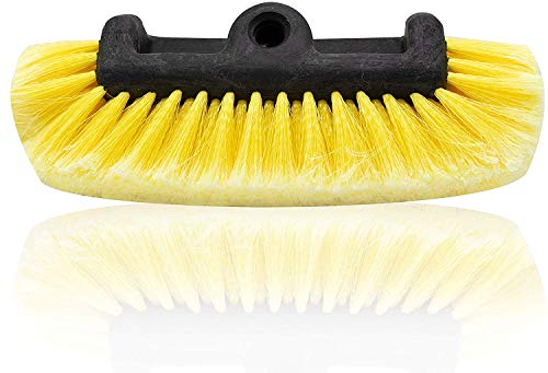 DWhui TêTe de Brosse Lavage de Voiture Detailing VéHicules à Laver,Bateaux,ou Hors,Autos Super Soft Soies pour RéSistant Aux Rayures Nettoyage,Fixation de Poignée Universelle