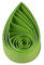 ODETOJOY Quilling Papierstreifen 3mm Grün quilling streifen 3mm quilling papier 120 Stück Länge 52cm Grün
