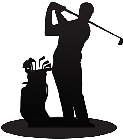 Black Country Metalworks Golfer Iron Door Stop
