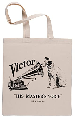 Capzy His Masters Voice Einkaufstasche Beige Shopping Bag Beige