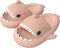 Claquettes de Requin Homme Femme Chaussons de Piscine et Plage Shark Slides été Antidérapante Confort Sandales Pantoufles