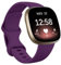 Msksjer Compatibile con Fitbit Versa 4/Versa 3/Fitbit Sense/Sense 2, Bracciale di Ricambio Classico in Silicone Sportivo Morbido per Donne Uomini, Prugna