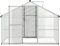 Aluminium Gewächshaus für den Garten 5,9m² inklusive 242 x 238cm Fundament vielseitig nutzbar als Treibhaus,Frühbeet Aufzucht,Tomatenhaus und Pflanzenhaus
