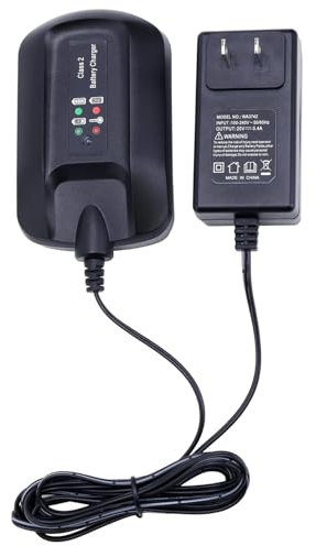 Tulepowceeng WA3742 Charger Compatible with Worx 20V Lithium Battery WA3525 WA3520 WA3578 Replacement for Worx 20v Battery Charger WA3732
