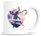 FANTA UNIVERSE FOR WIZARDS AND OTAKU Name of the Moon - Tazza bianca in ceramica lucida 325ml