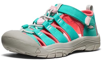 KEEN Newport H2 Sandalen, Bright Aqua/Giggle Pink, 39 EU