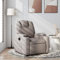 Willood Relaxsessel Taupe Stoff Wohnzimmer relaxsessel Massage Sessel Relax Chair Elektrischer Massagestuhl