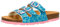 Lico Bioline Kids, Ciabatte Donna, Turchese Rosa, 36 EU