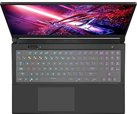 MiNGFi TPU Tastatur Schutz Abdeckung für ASUS ROG Zephyrus S17(2021) GX703 - Transparent