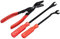 DUXEDO Iron Tongs,Pliers,Carpenters Pincers,Tools Pliers Removal Tool Door Trim Rivets Clips Pliers Fastener Remover Puller Tool Kit Set 3 Pcs Multifunction Tool Pincers