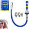 High Pressure Grease Coupler - Strong Lock On Grease Tool Couplers Lock N Lube Grease Gun Coupler Adapter Fittings Extensions Heavy-Duty Fits All Grease Guns