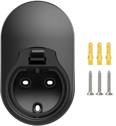 VDLPOWEREU Typ 2 Ladekabel Halterung, Wandhalterung Typ 2 Ladekabel Halter für EVSE IEC 62196-2 Stecker Kabel Wandhalterung, Passend für Meisten EU-Standards EVs